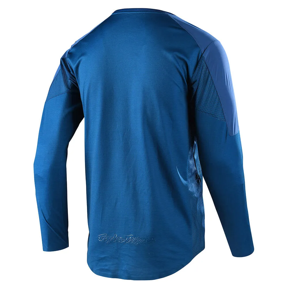 Drift LS Jersey Solid Dark Slate Blue