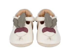 Figili | Radish | Cream Leather