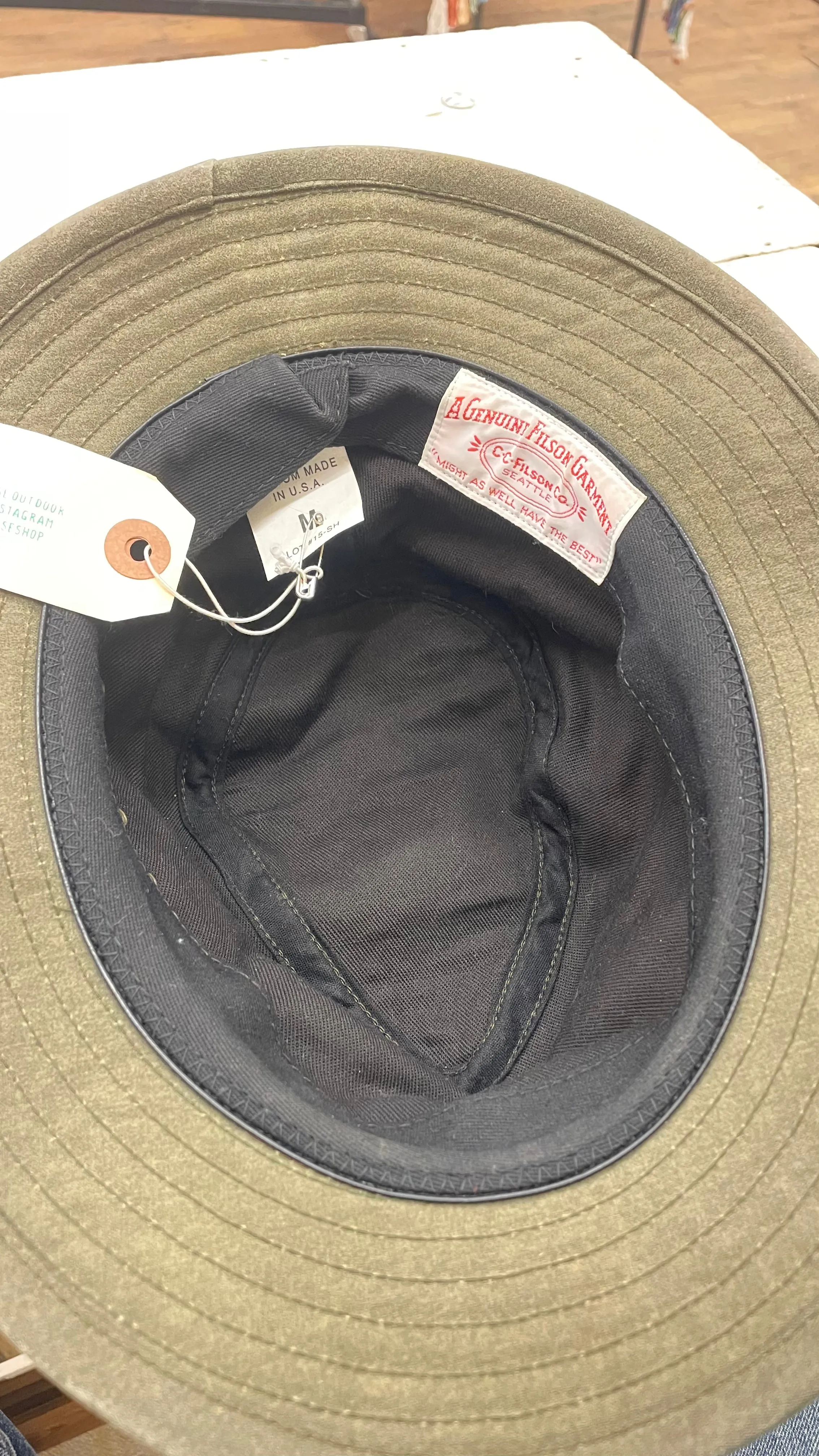 Filson Packer Hat [vintage, medium/large]