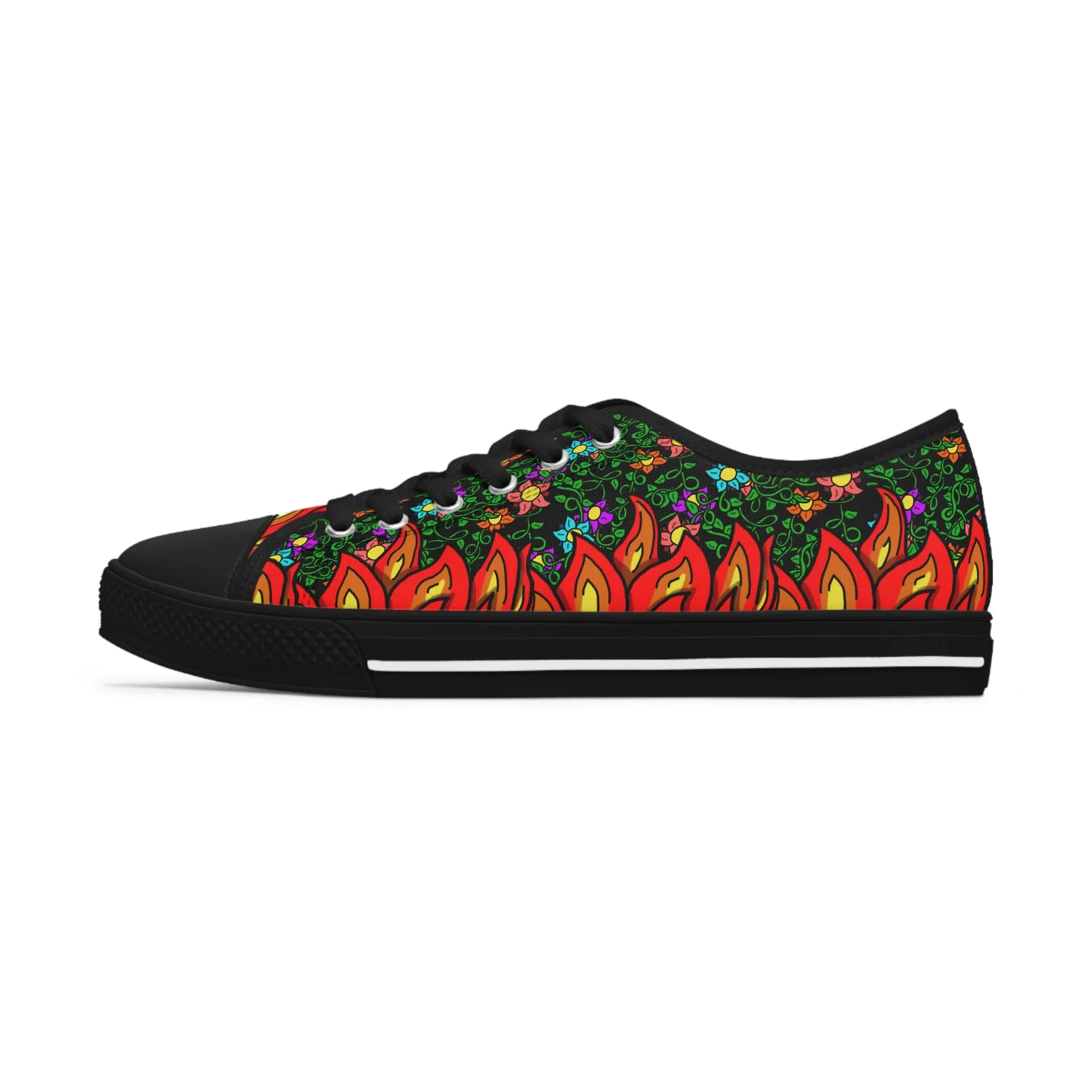 Flames & Florals Sneakers