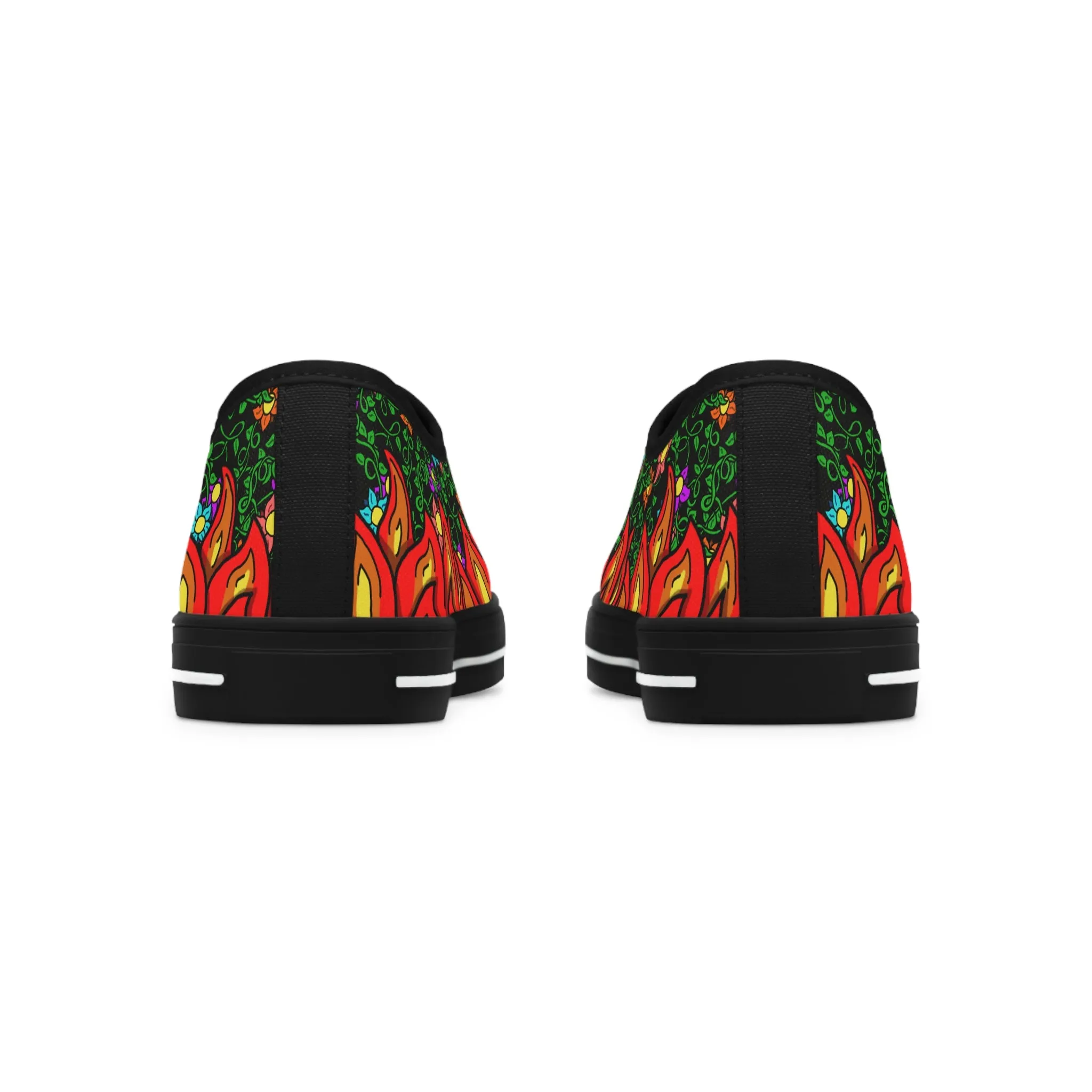 Flames & Florals Sneakers