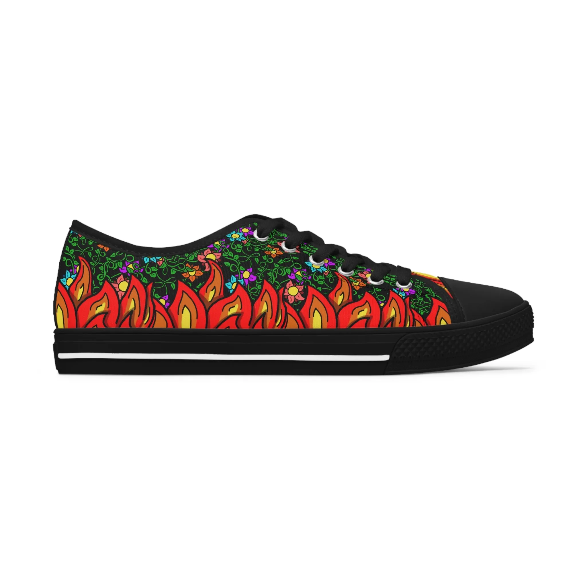 Flames & Florals Sneakers