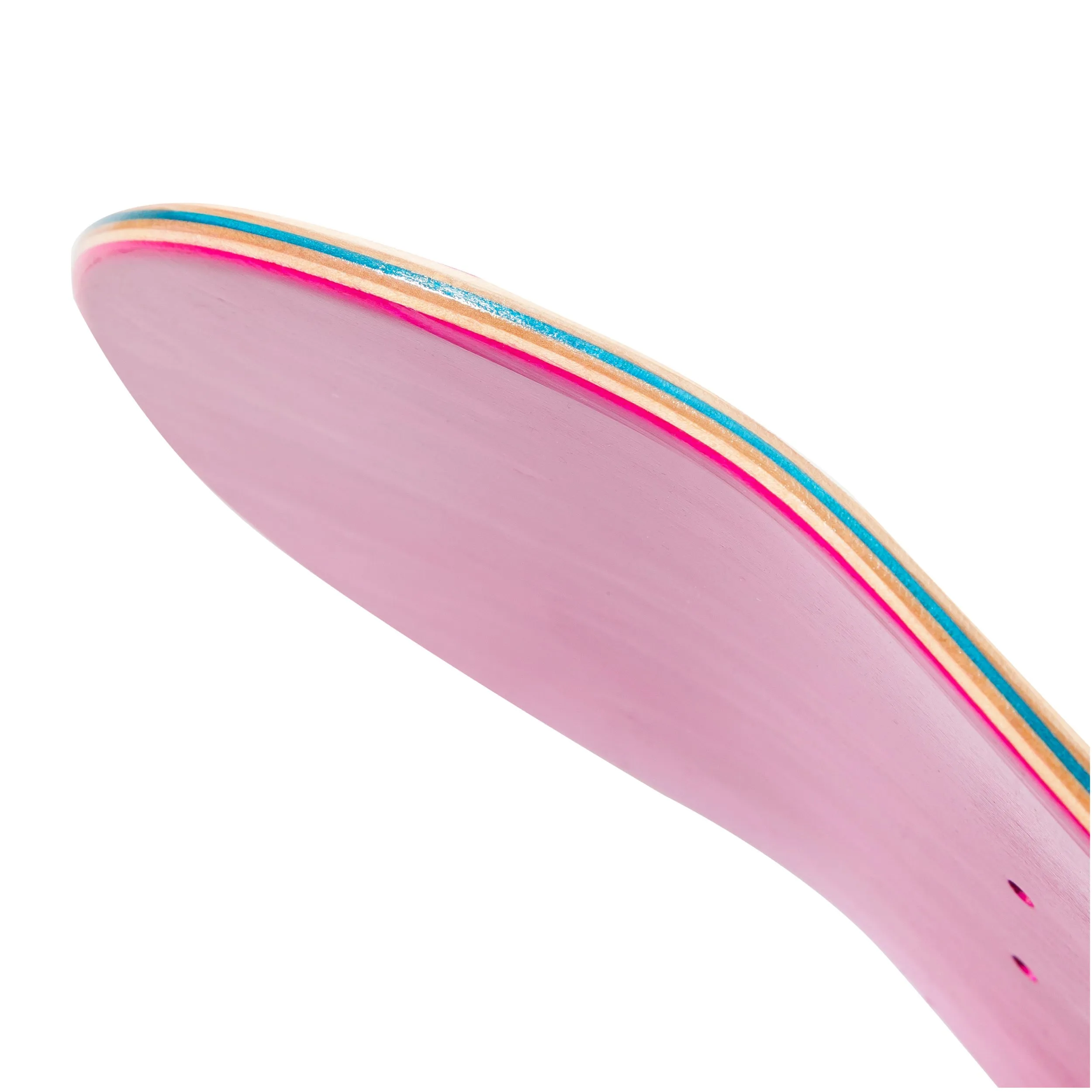 Glow Logo Skate Deck - Blue