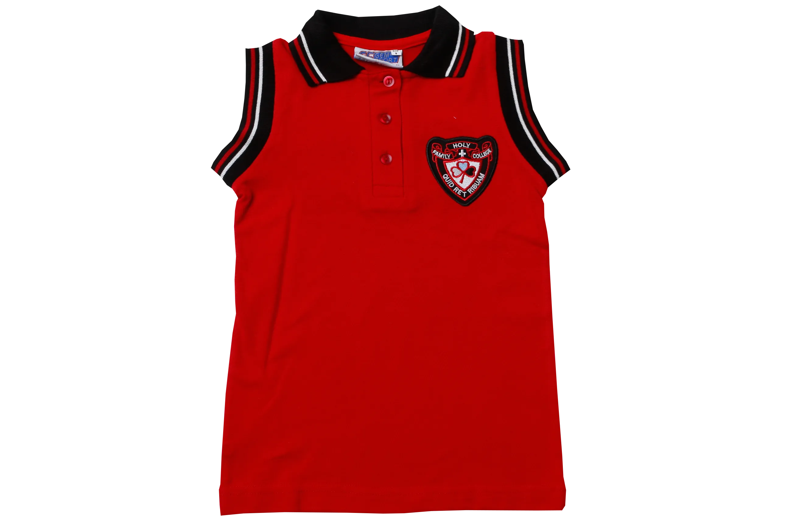 Golf Shirt S/Less EMB - Holy Family College (Netball/Hockey)