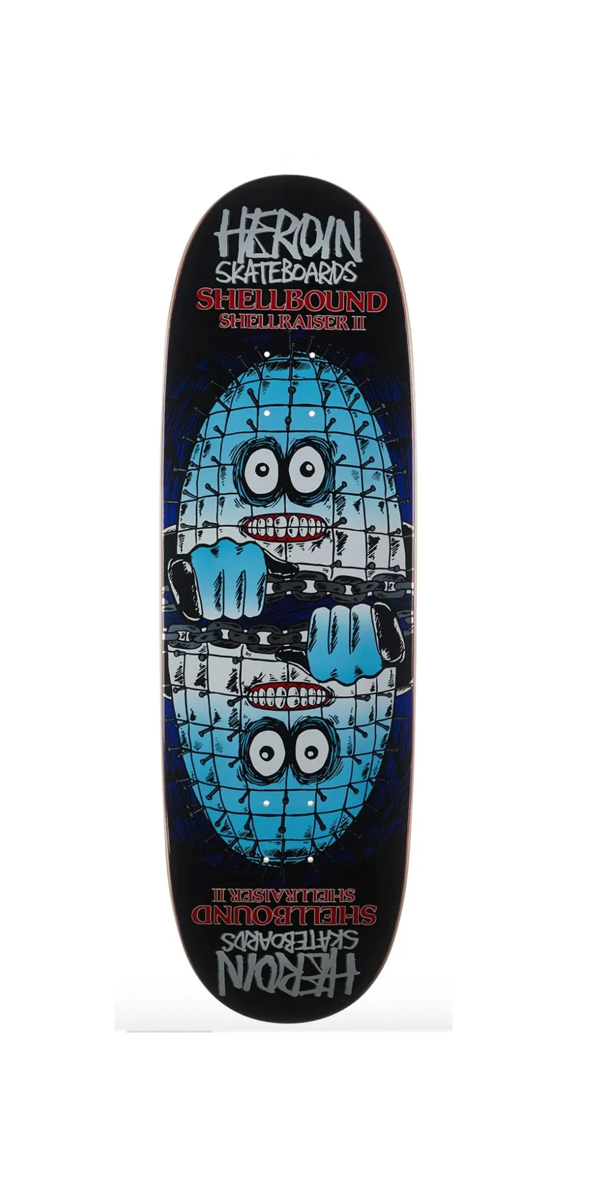 Heroin Skateboards Shellbound Deck 9.5 Skateboard Deck - Tabla Skate