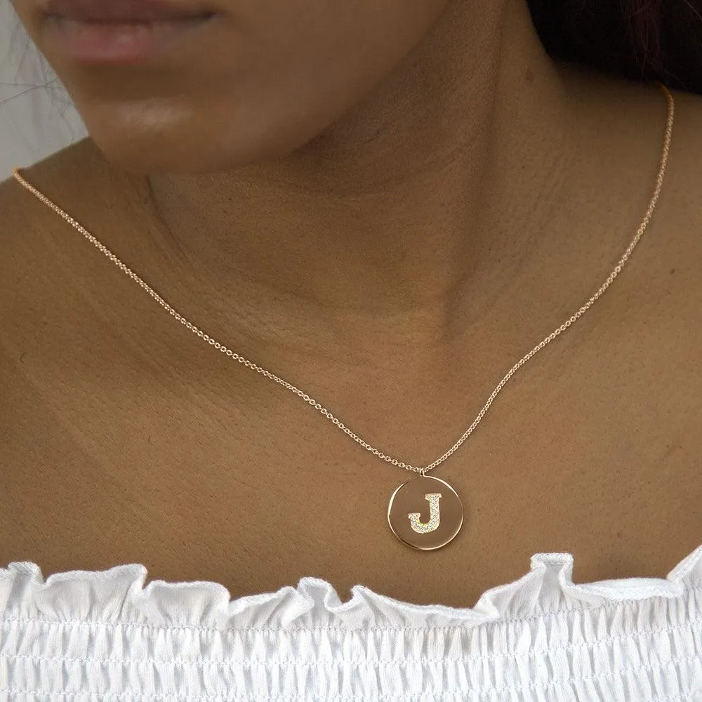 House of Luxury Initial Necklace