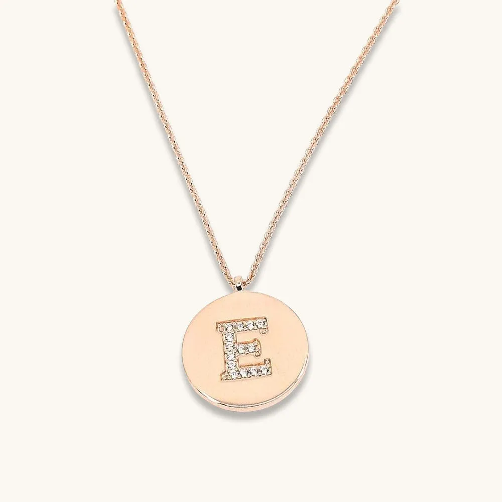 House of Luxury Initial Necklace