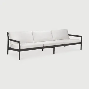 Jack Outdoor Sofa - Teak Black Off White 265 cm