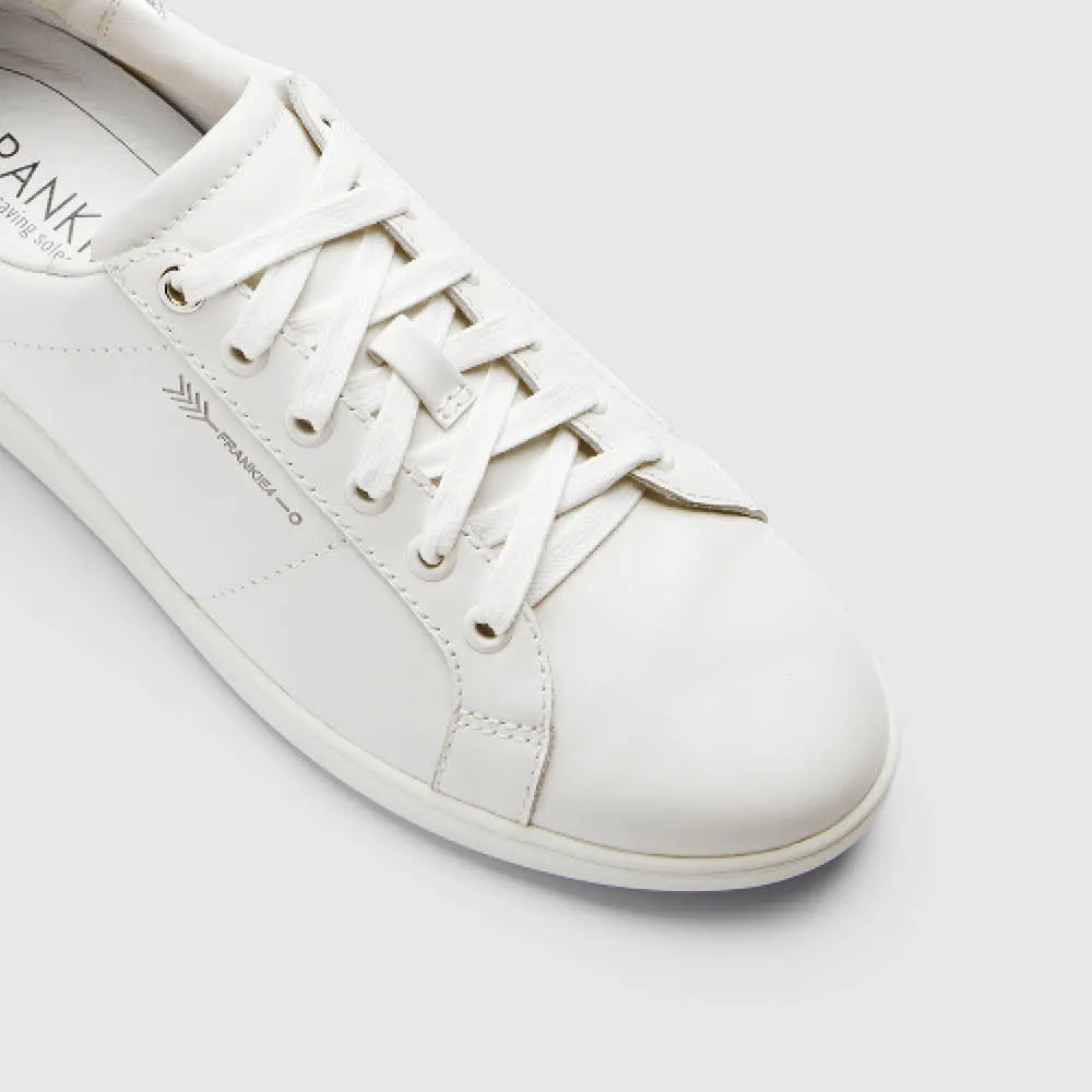Jackie III White/Silver Lizard Emboss