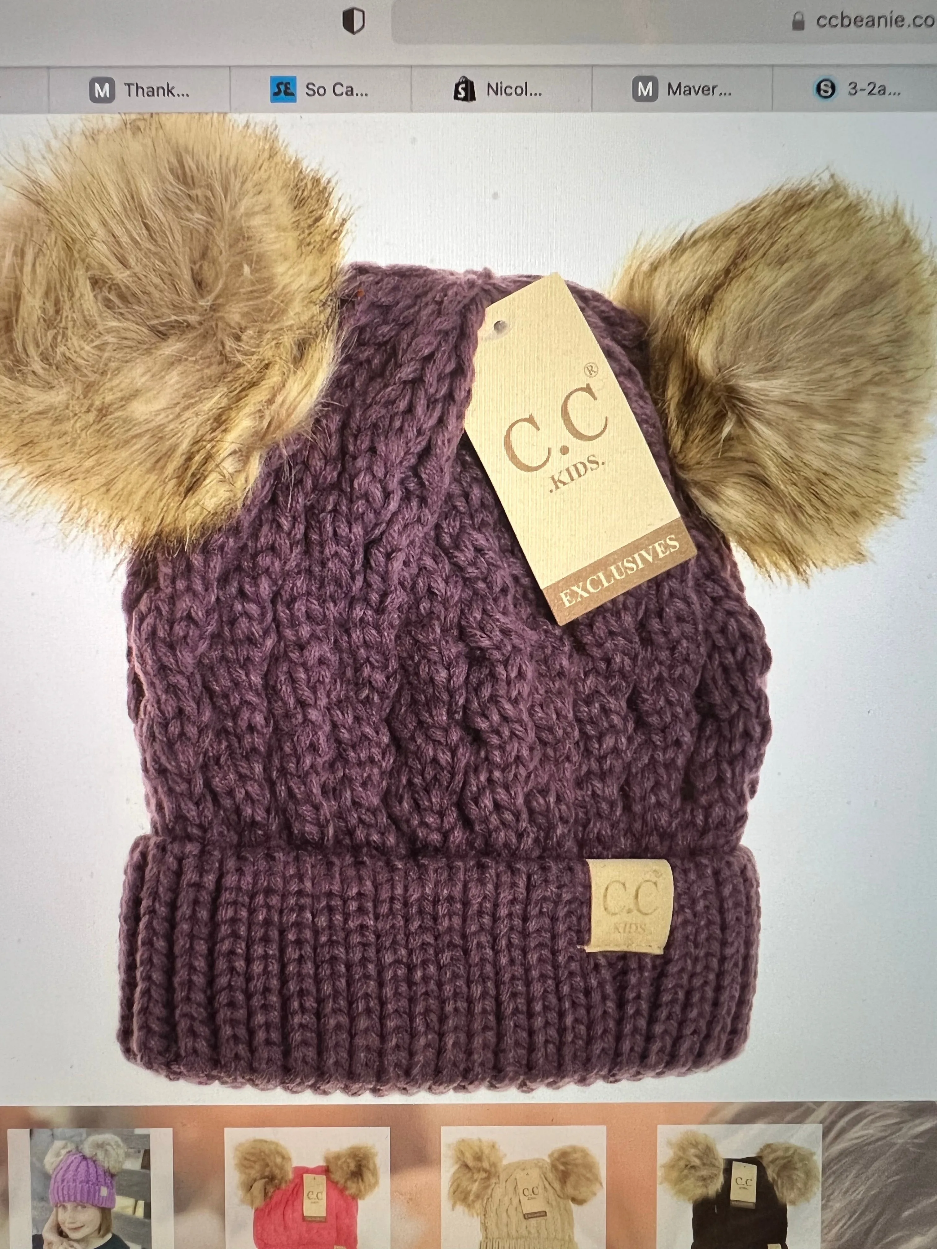 KIDS C.C Brand Hats