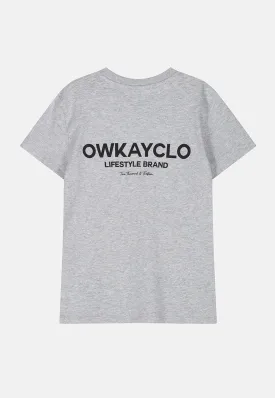 KIDS T-SHIRT BRAND - GREY