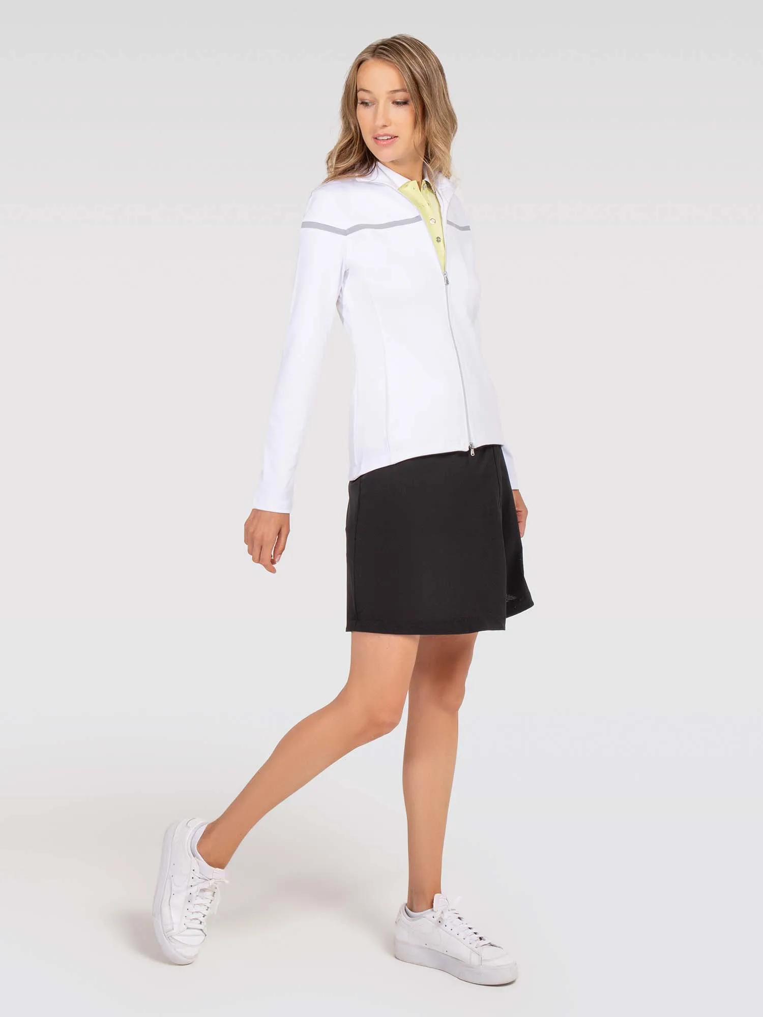 Lana 17" Wrap Skirt - Black