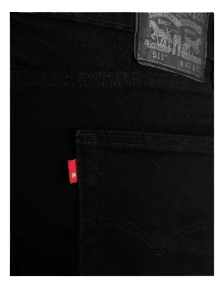 Levi 511 Slim Fit Jean - Black