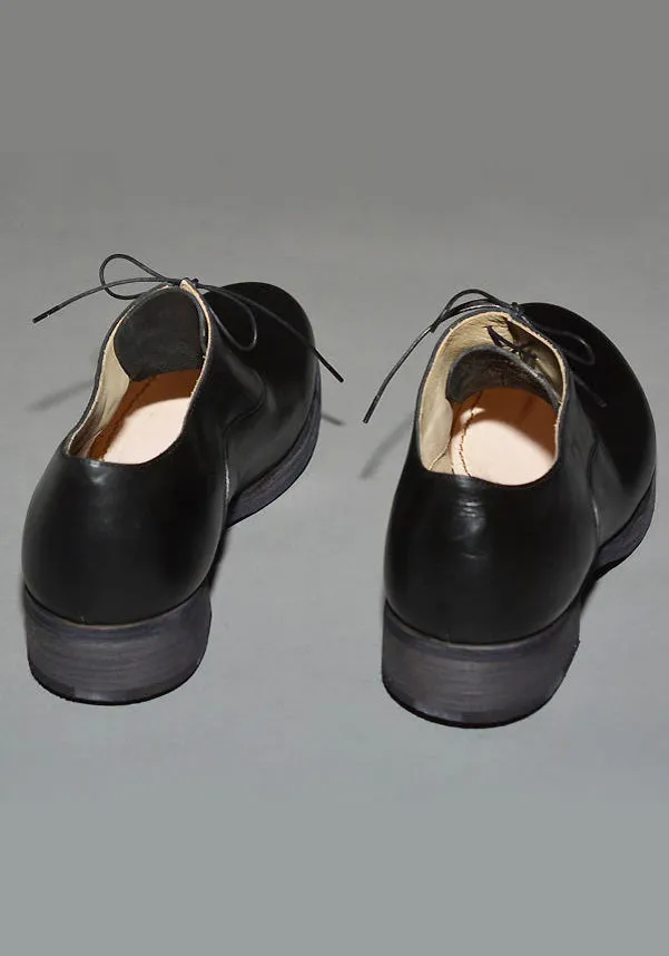 m.a  by Maurizio Amadei MENS DERBY LEATHER SHOES BLACK