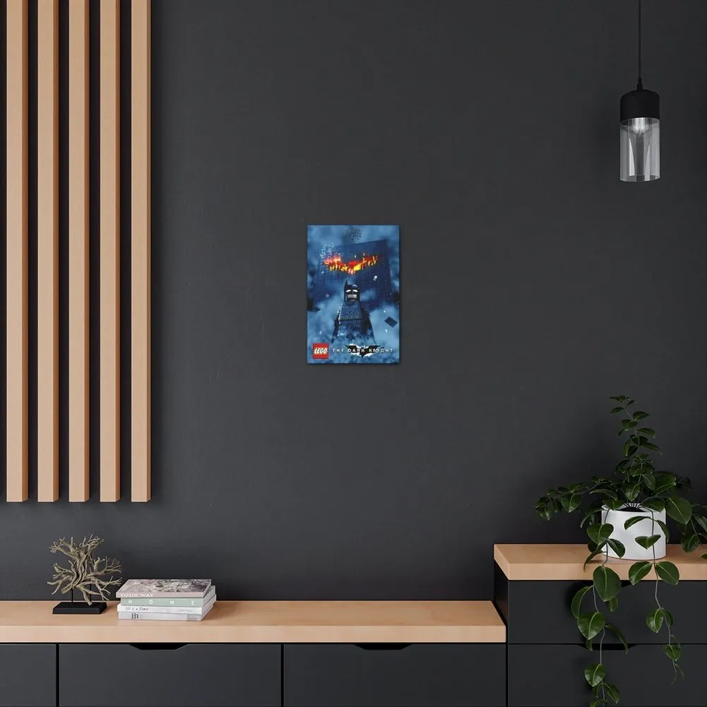 MOC  Compatible  Batman  Movie Wall Art Canvas Art With Backing.