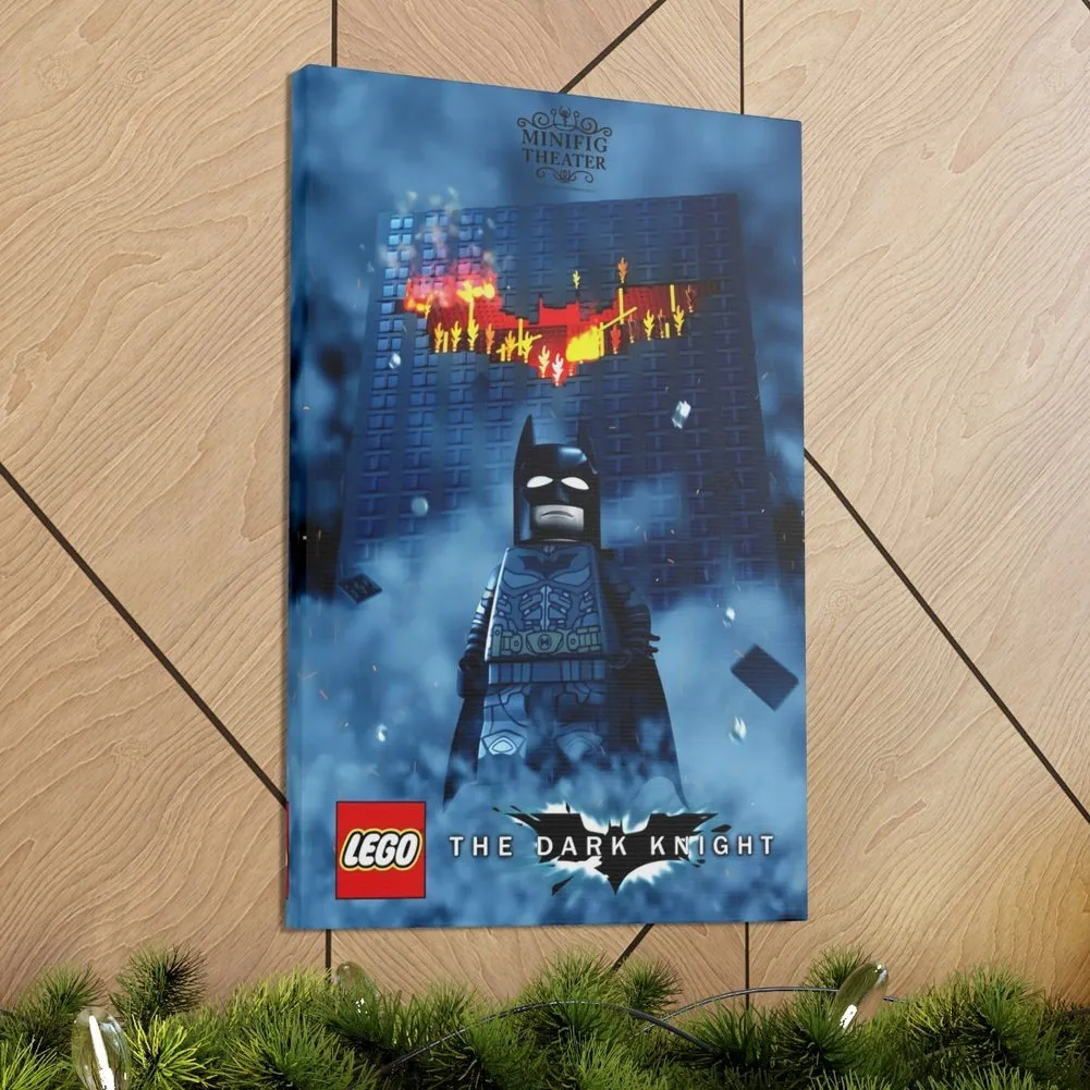 MOC  Compatible  Batman  Movie Wall Art Canvas Art With Backing.