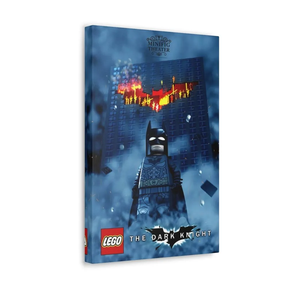 MOC  Compatible  Batman  Movie Wall Art Canvas Art With Backing.