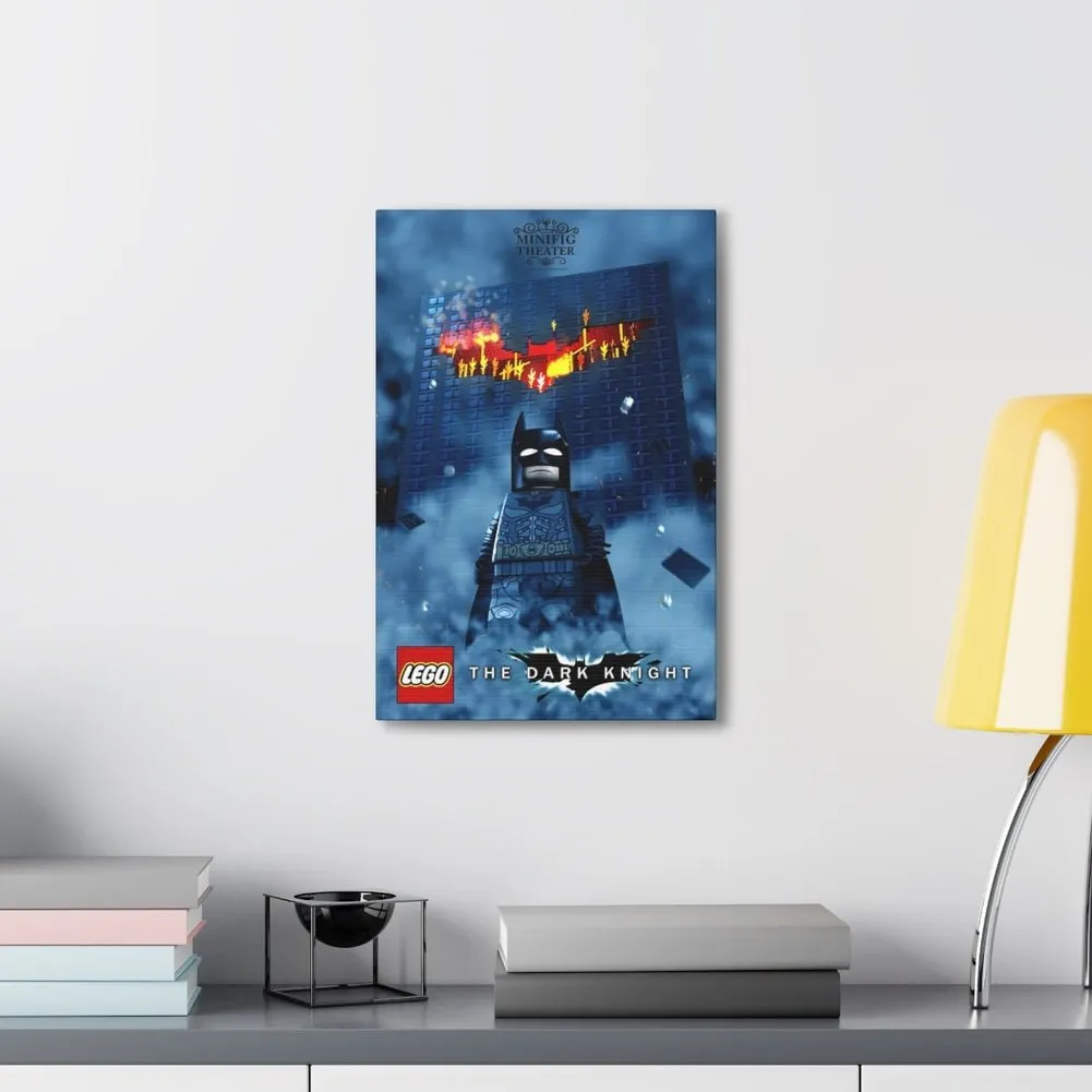 MOC  Compatible  Batman  Movie Wall Art Canvas Art With Backing.