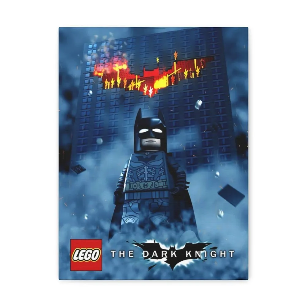 MOC  Compatible  Batman  Movie Wall Art Canvas Art With Backing.