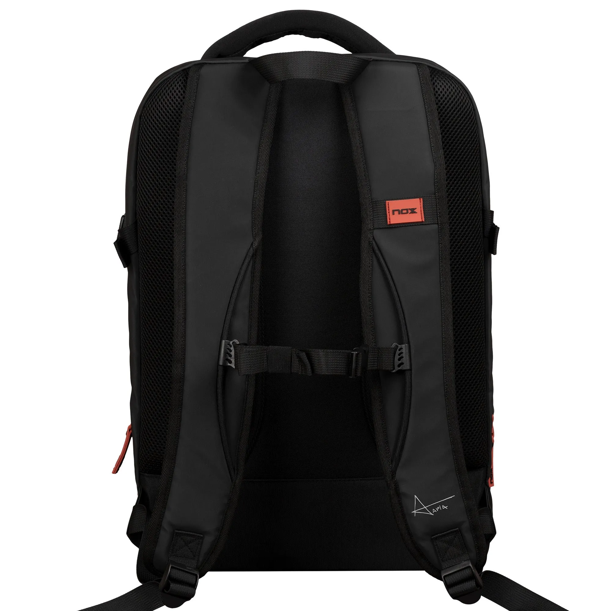 MOCHILA LUXURY OPEN SERIES NEGRO/ROJO
