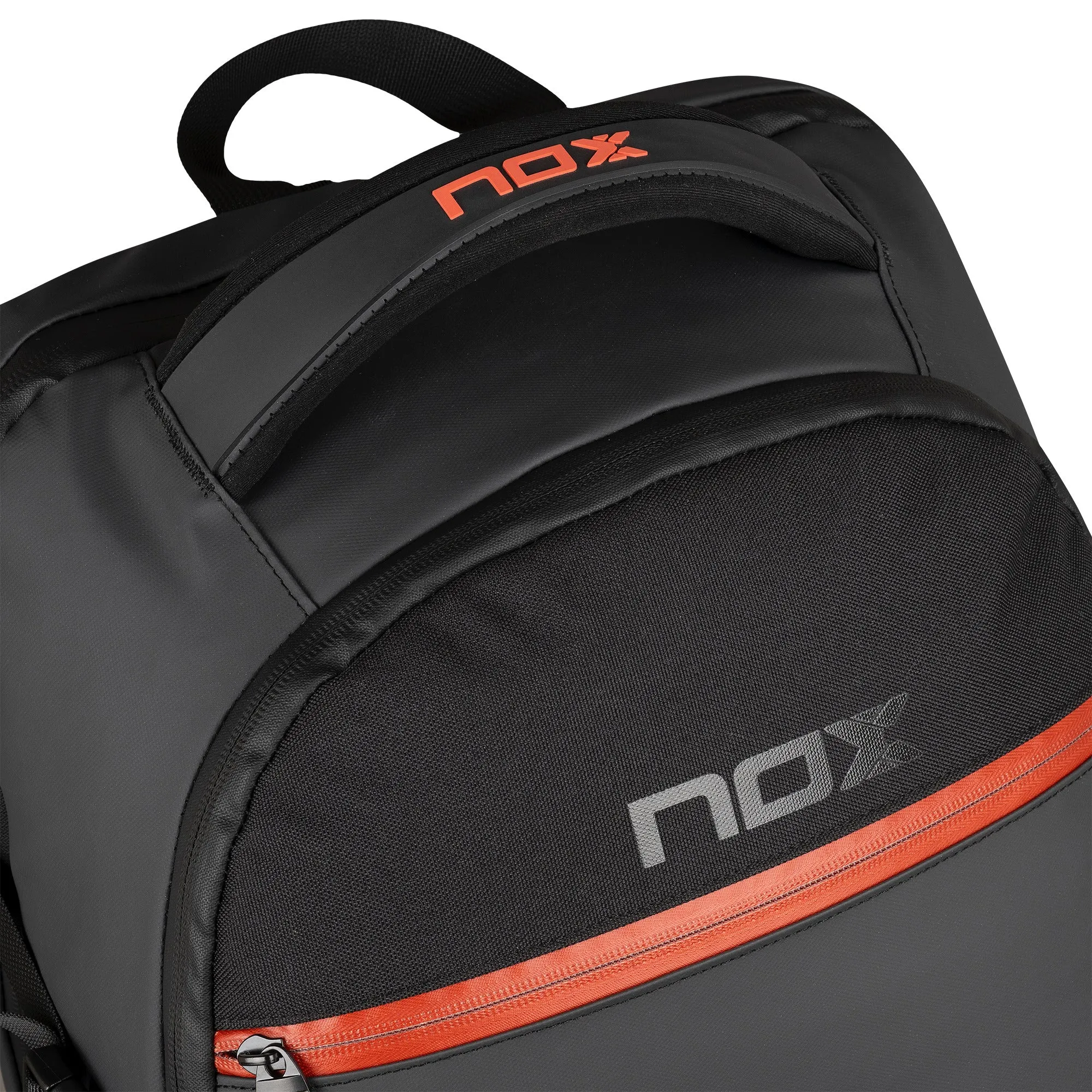 MOCHILA LUXURY OPEN SERIES NEGRO/ROJO