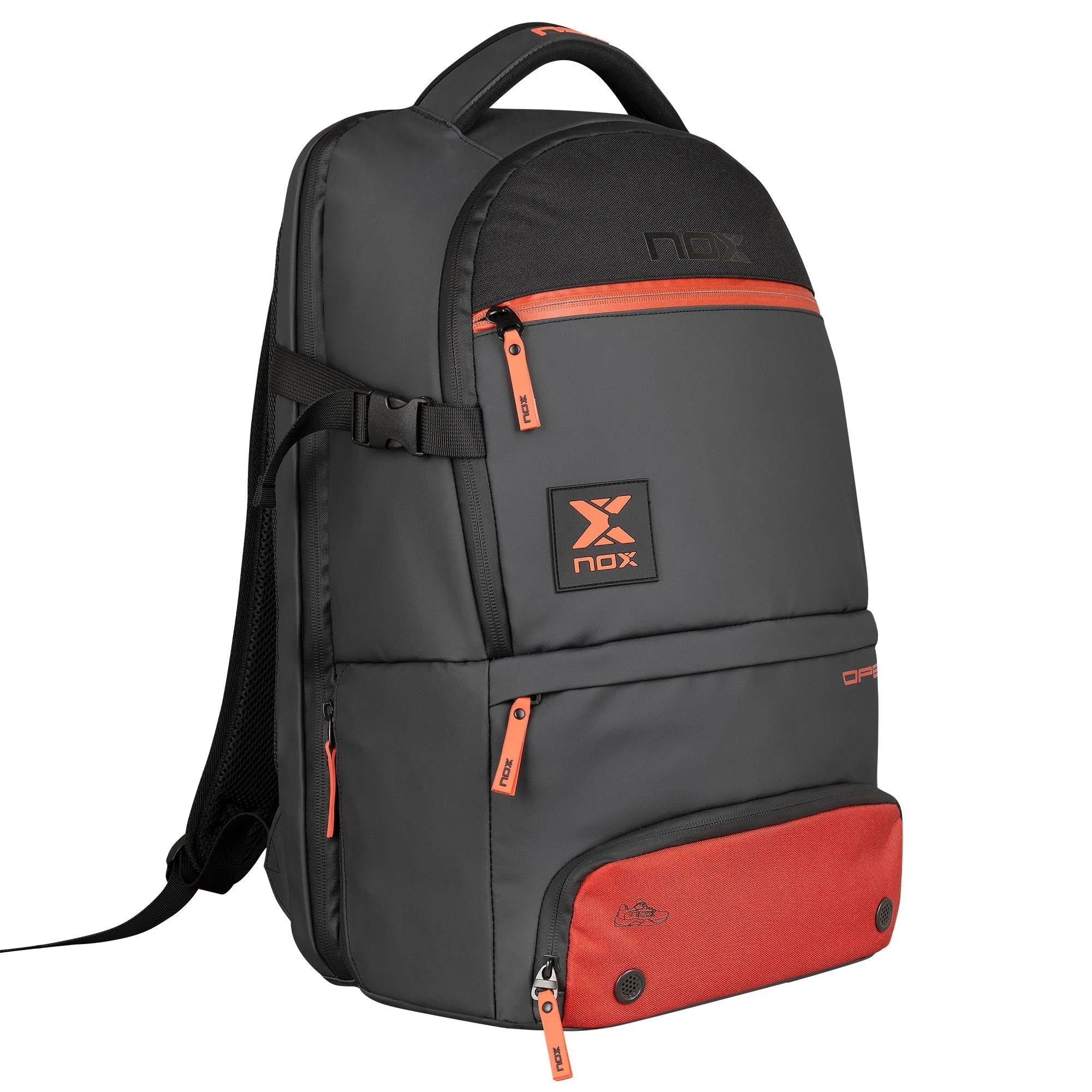 MOCHILA LUXURY OPEN SERIES NEGRO/ROJO