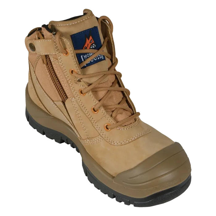 Mongrel 461050 Wheat ZipSider Boot - Scuff Cap Series