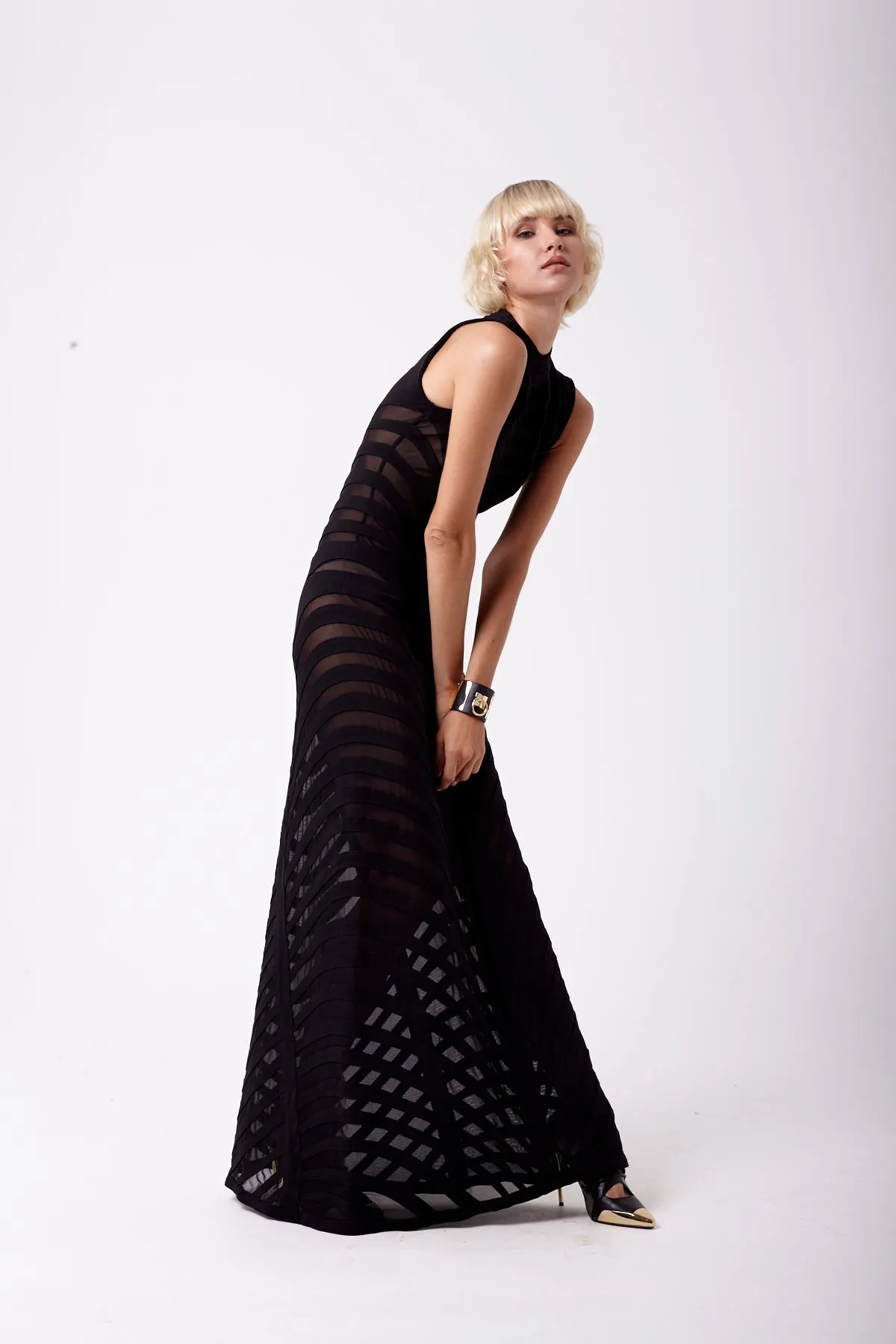 Onyx Long Dress