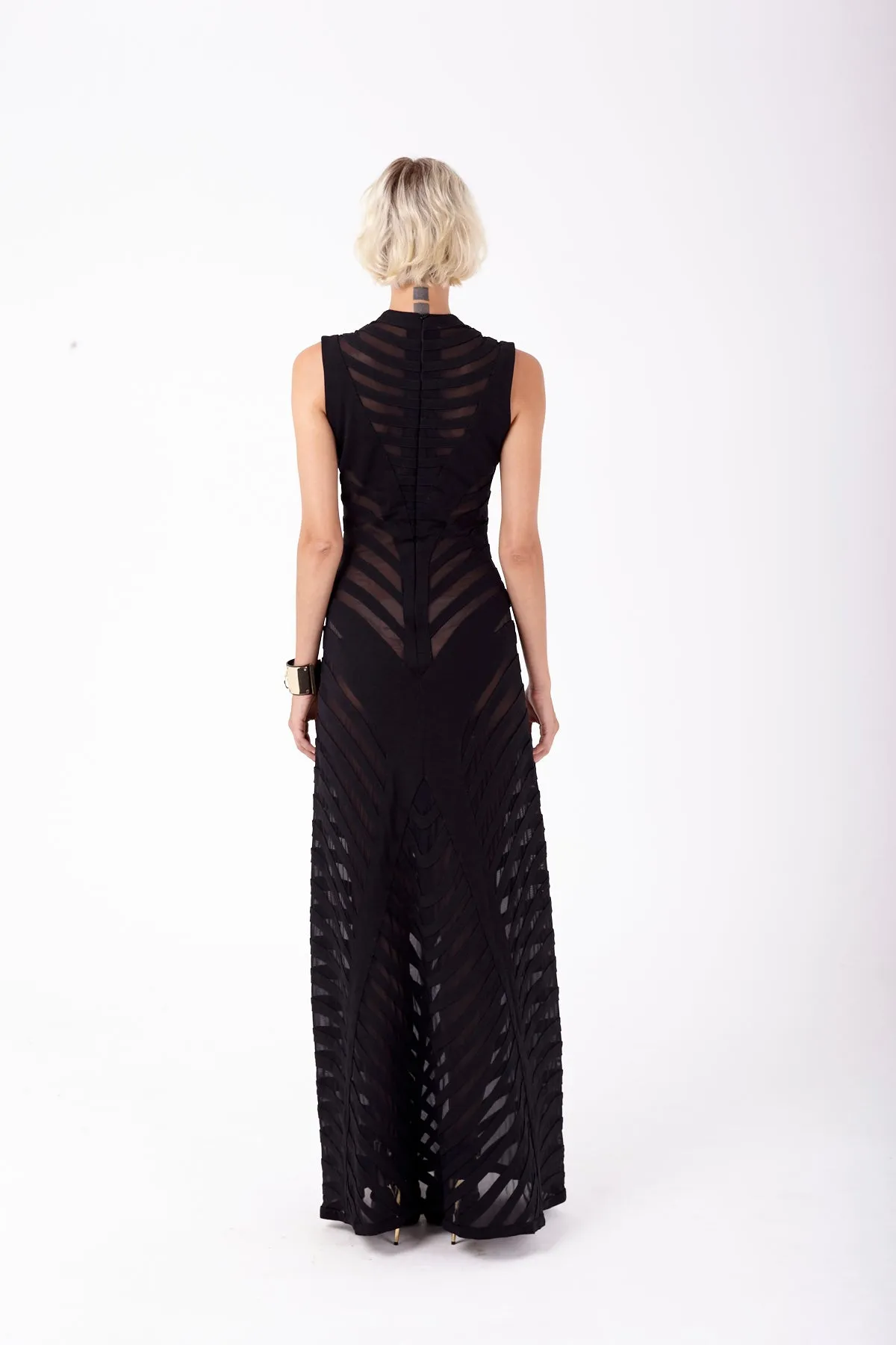 Onyx Long Dress