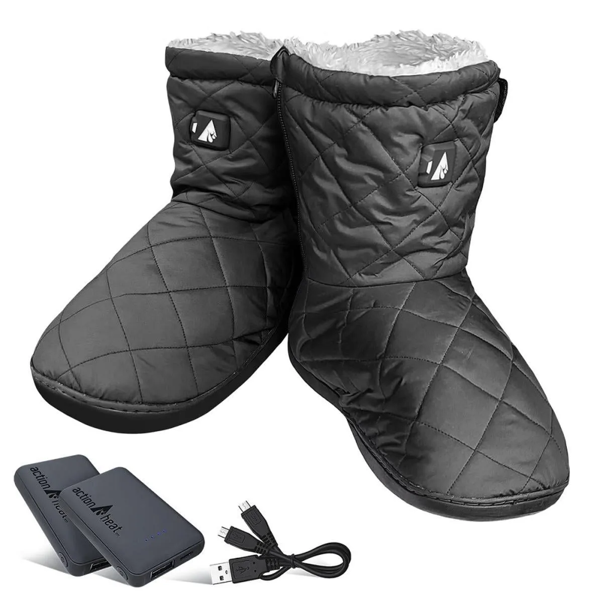 Open Box ActionHeat 5V Battery Heated Indoor/Outdoor Boots