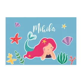 Personalised Themed Tablemat - Little Mermaid