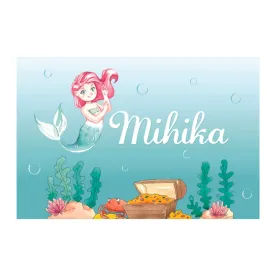 Personalised Themed Tablemat - Mermaid