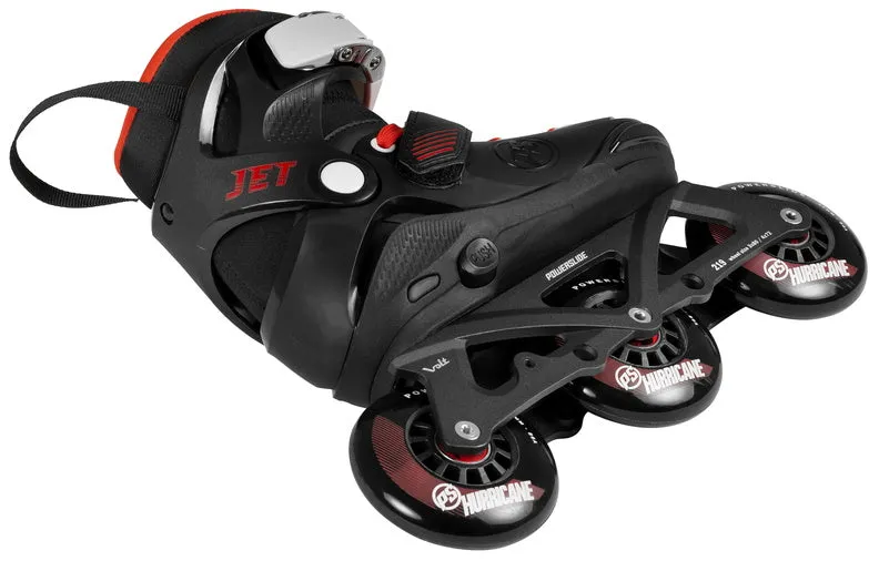 POWERSLIDE - Phuzion Jet Pro Black Adjustable Kids Inline Skates (PHUZION SALE!)