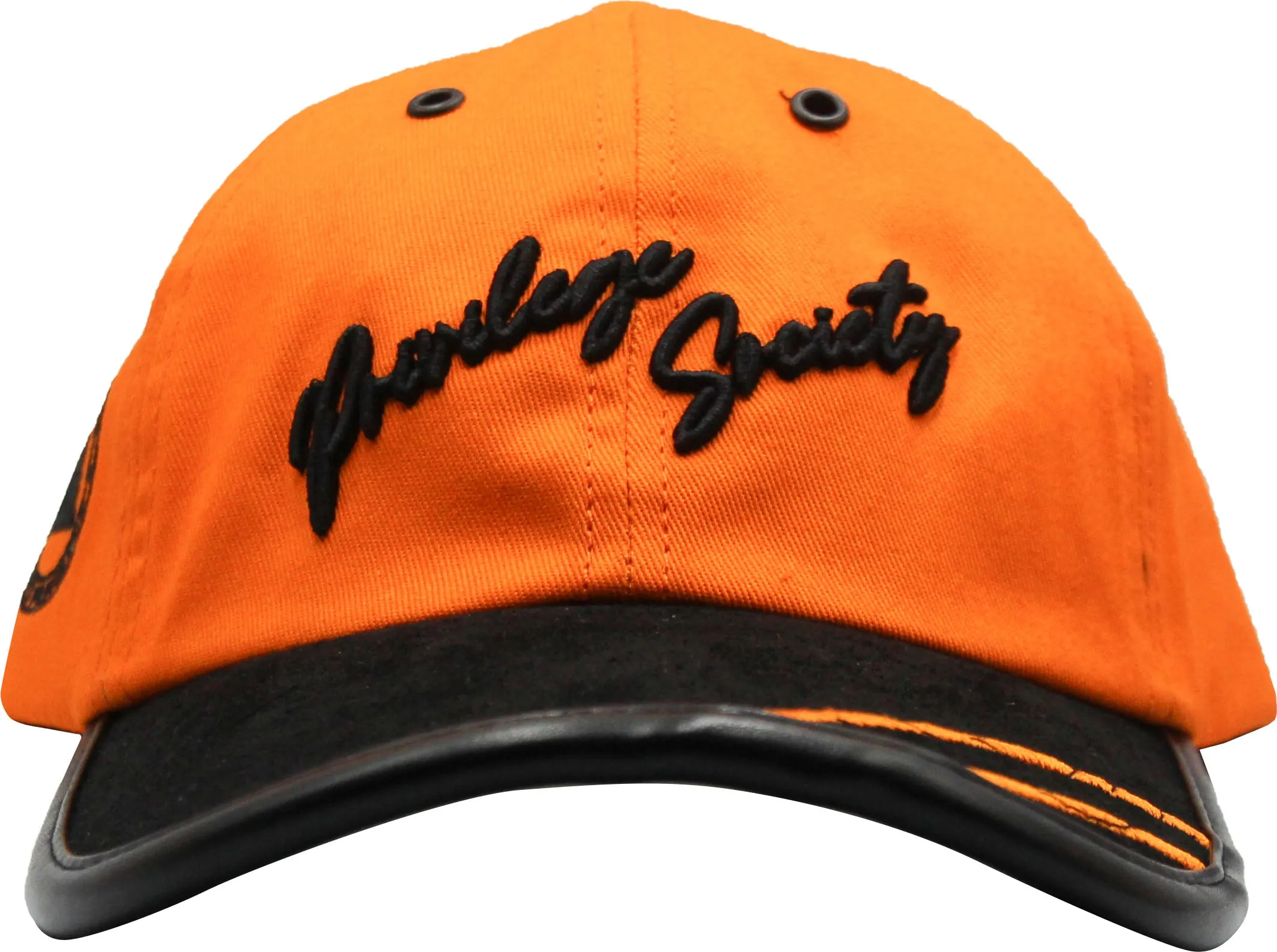 PS Limited Script Dad Hat, Orange/Black