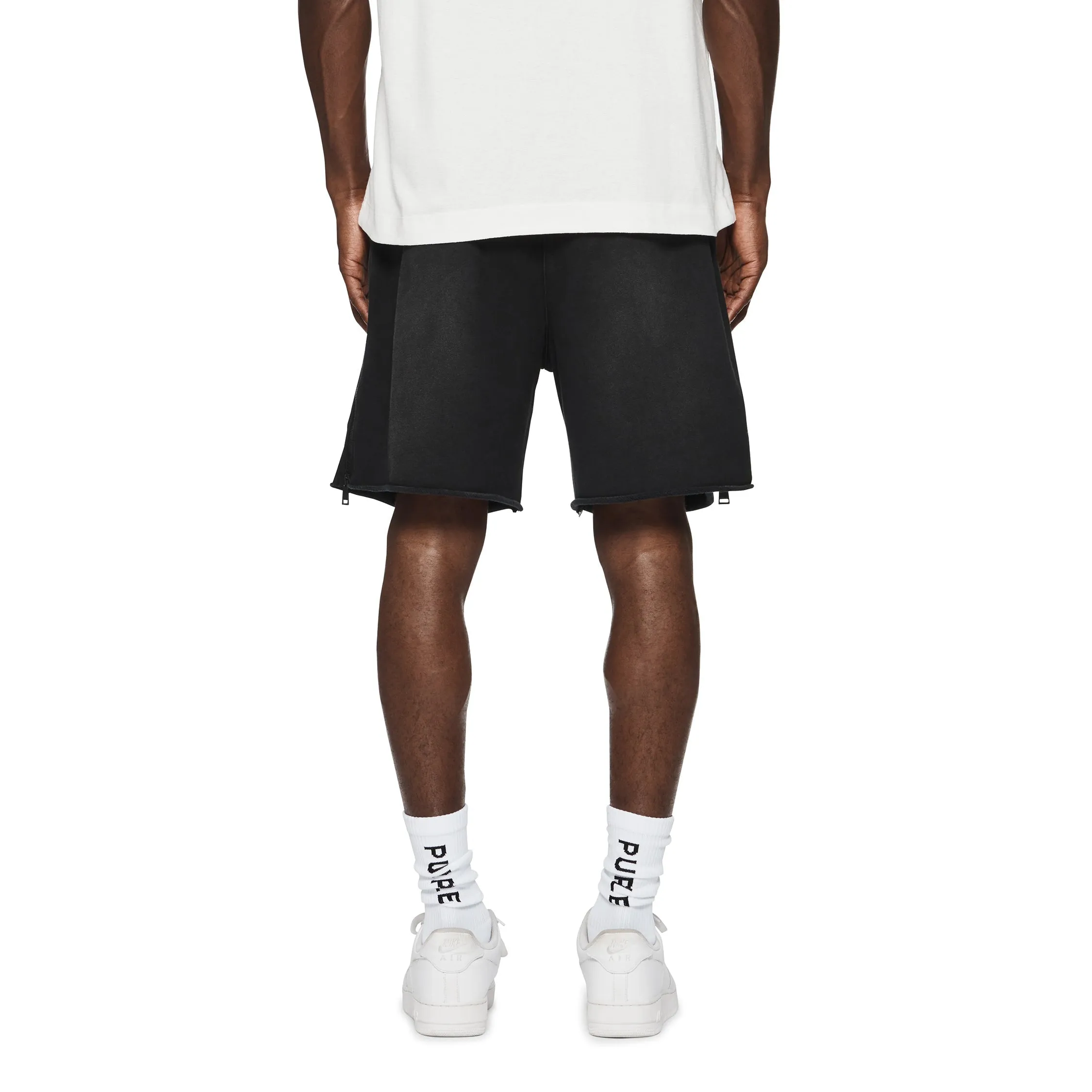 Purple Brand Faded Wordmark Sweatshorts