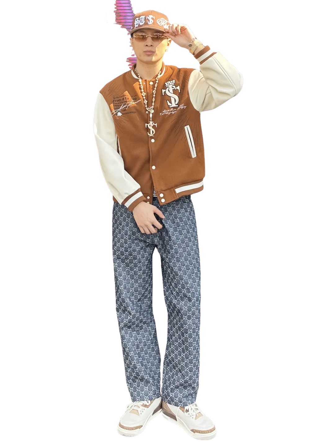 Python Embroidered Jacket