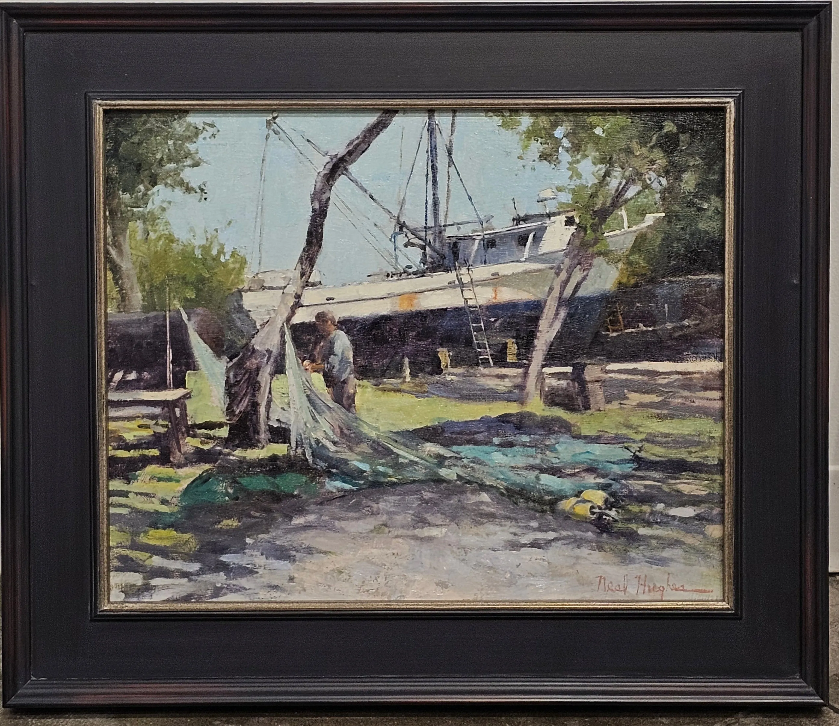 "Mending Nets" by Neal Hughes