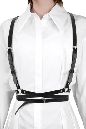 Ready to Ship Closet Sale - Vegan Leather Wrap Body Harness