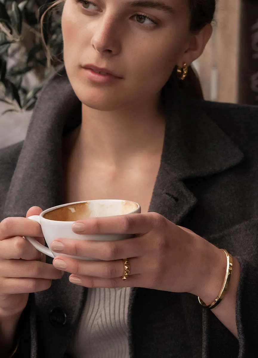 Ring | Rivets | Gold