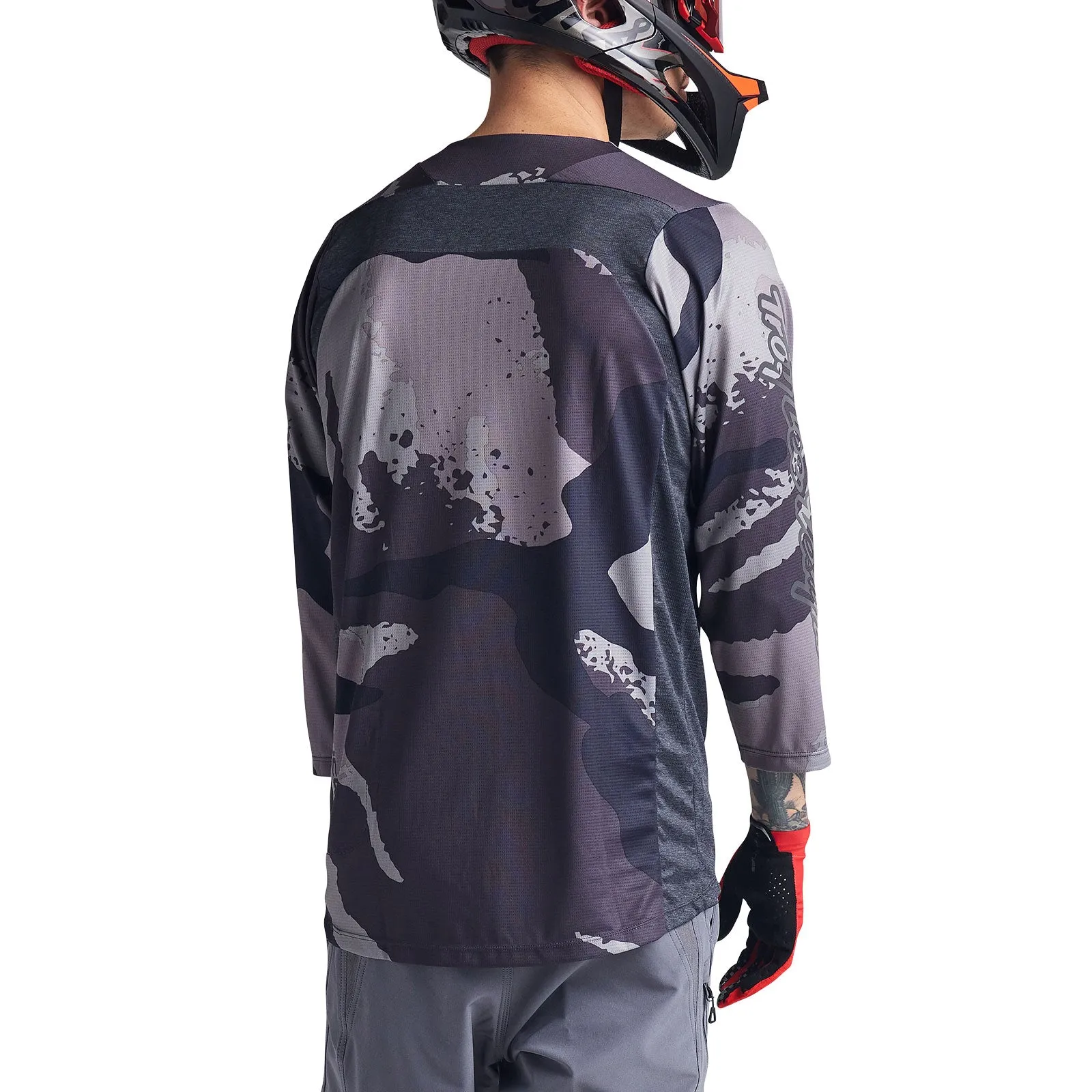 Ruckus 3/4 Jersey Camber Camo Black Heather