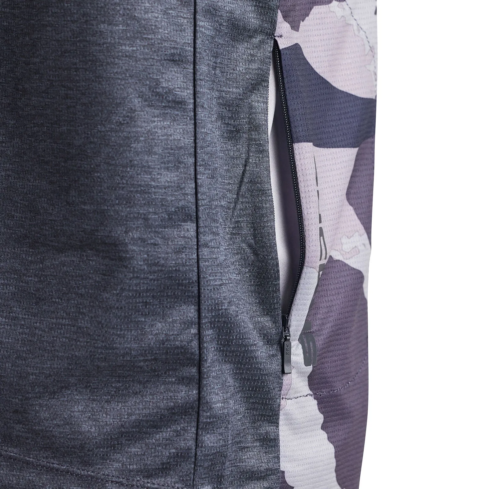 Ruckus 3/4 Jersey Camber Camo Black Heather