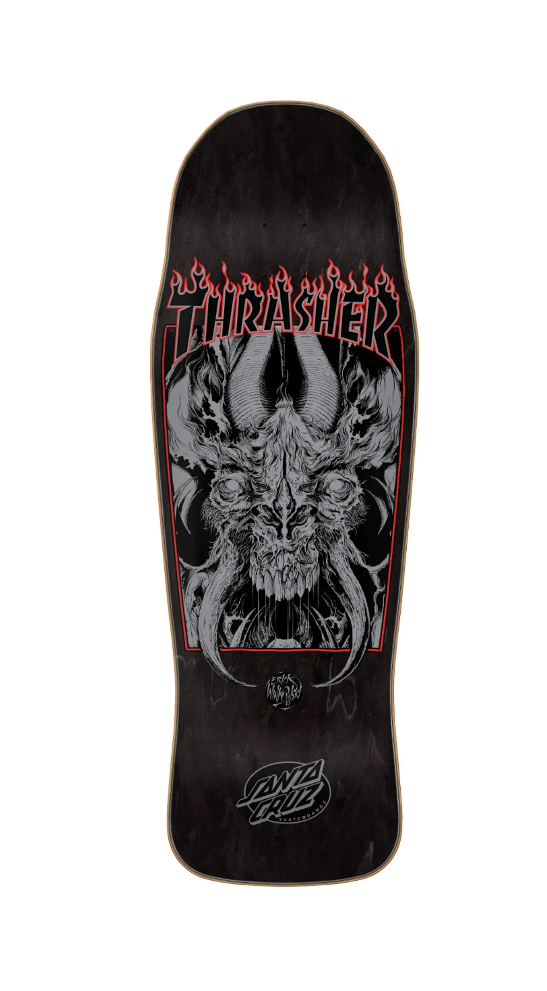Santa Cruz 10.34 Thrasher Winkowski Primval Shaped Skateboard Deck - Tabla Skate
