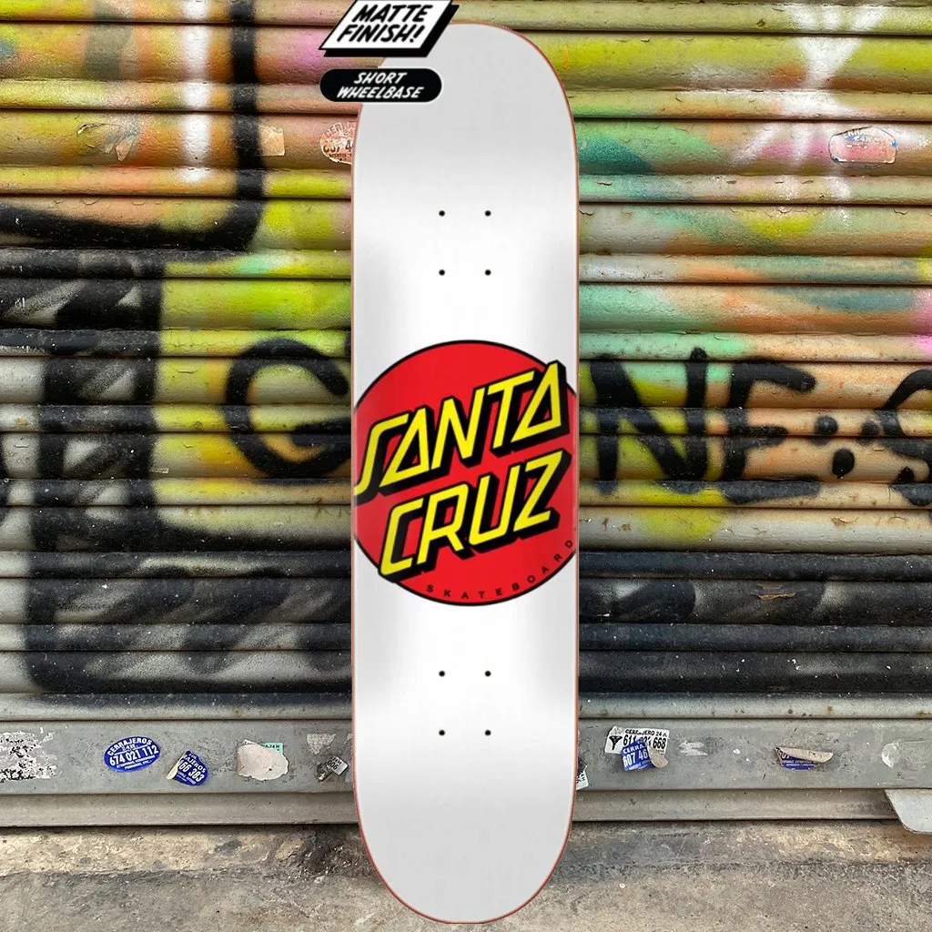 Santa Cruz Classic Dot 8,0 Skateboard Deck- Tabla Skate