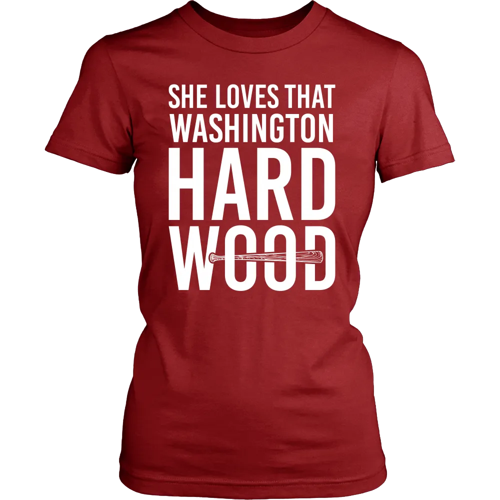 She Loves That Washington Hardwood