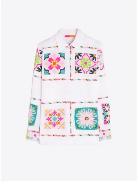 SHIRT NADINE TILES DESIGN PRINT