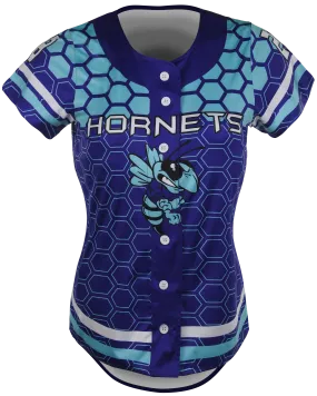 Short Sleeve Full Button Softball Jersey