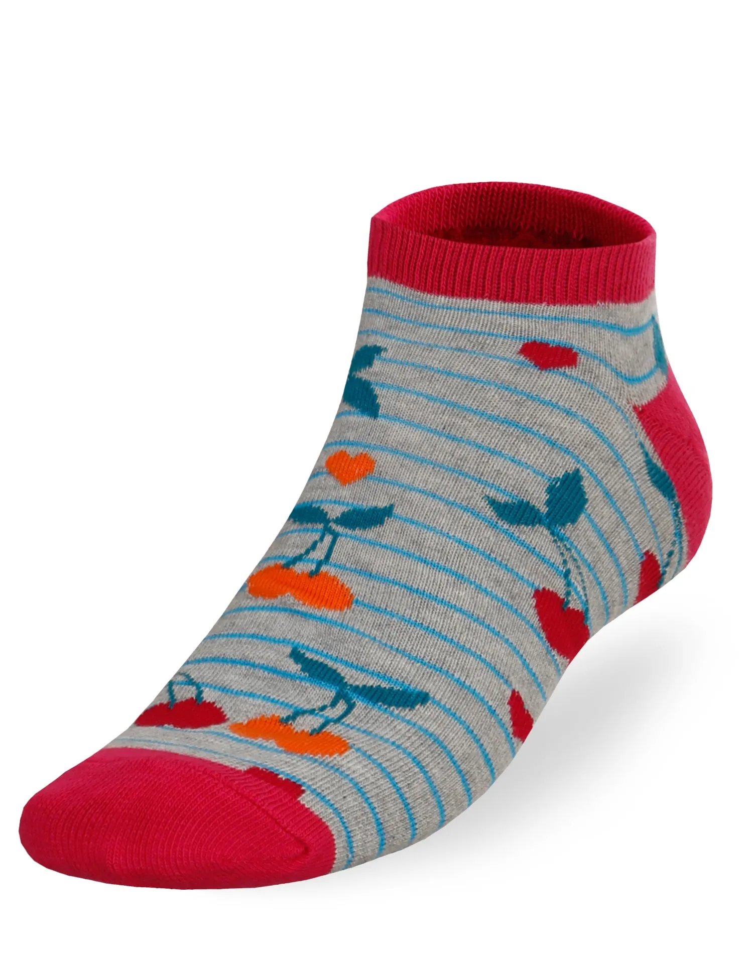 Socksmile Women's No Show Socks 3 Pair Pack.