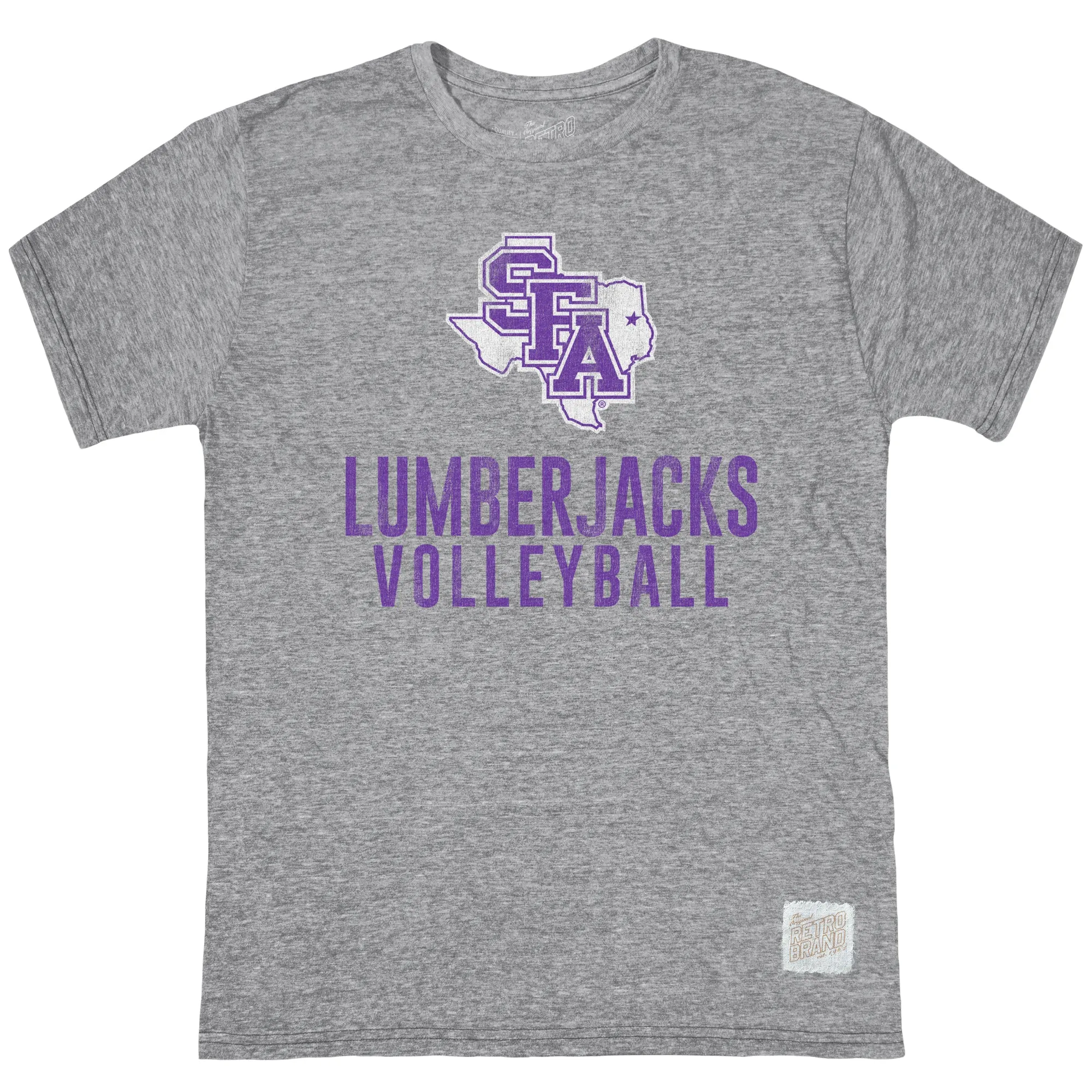 Stephen F. Austin Lumberjacks Volleyball Tri-Blend Tee