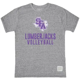 Stephen F. Austin Lumberjacks Volleyball Tri-Blend Tee