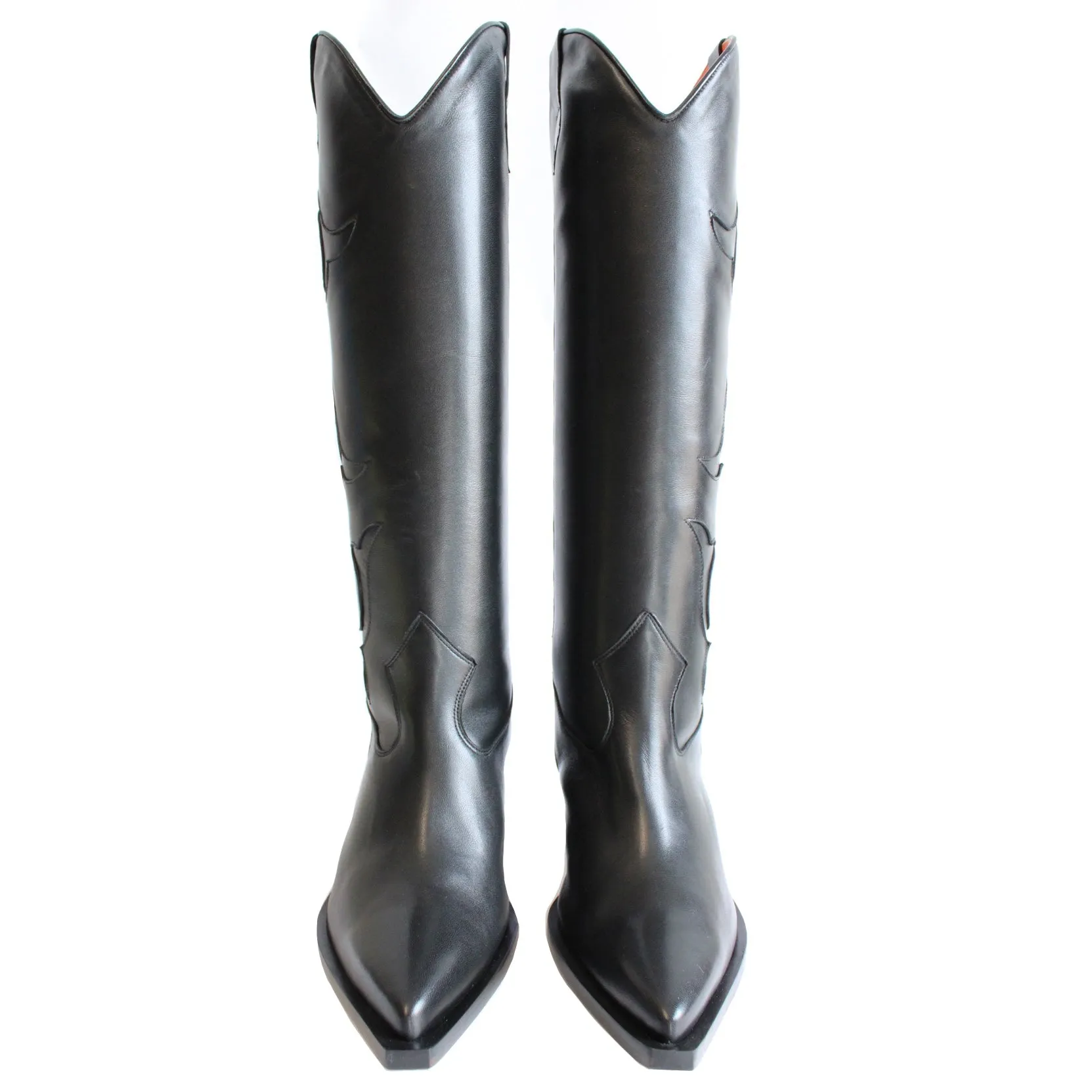 The Black Cowboy Boot